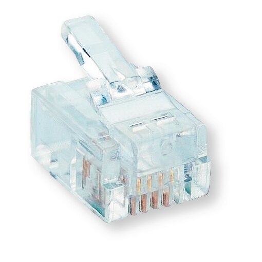 Conector telefónico 6P4C RJ11